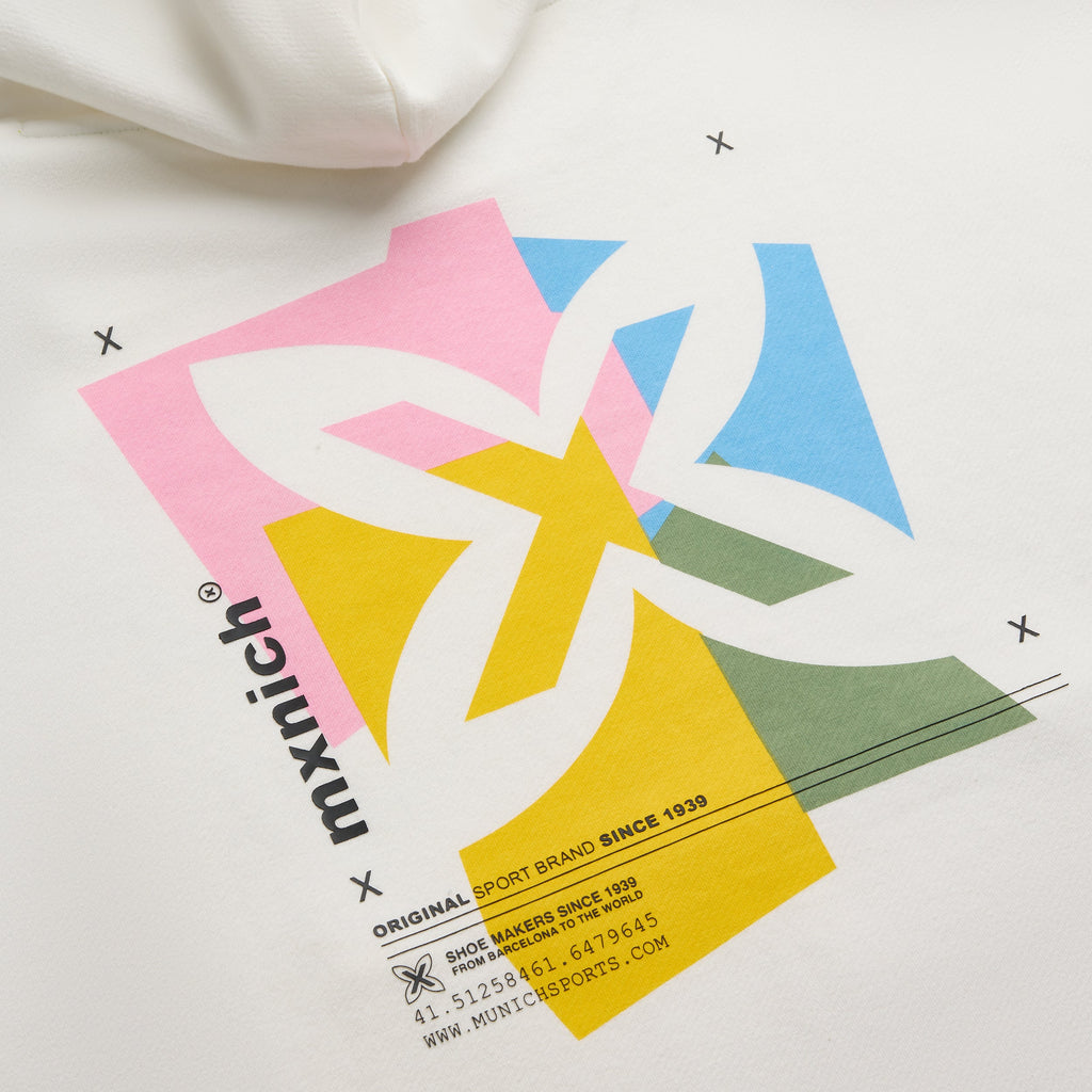 Munich Streetwear 2507647 Hoodie Rack White