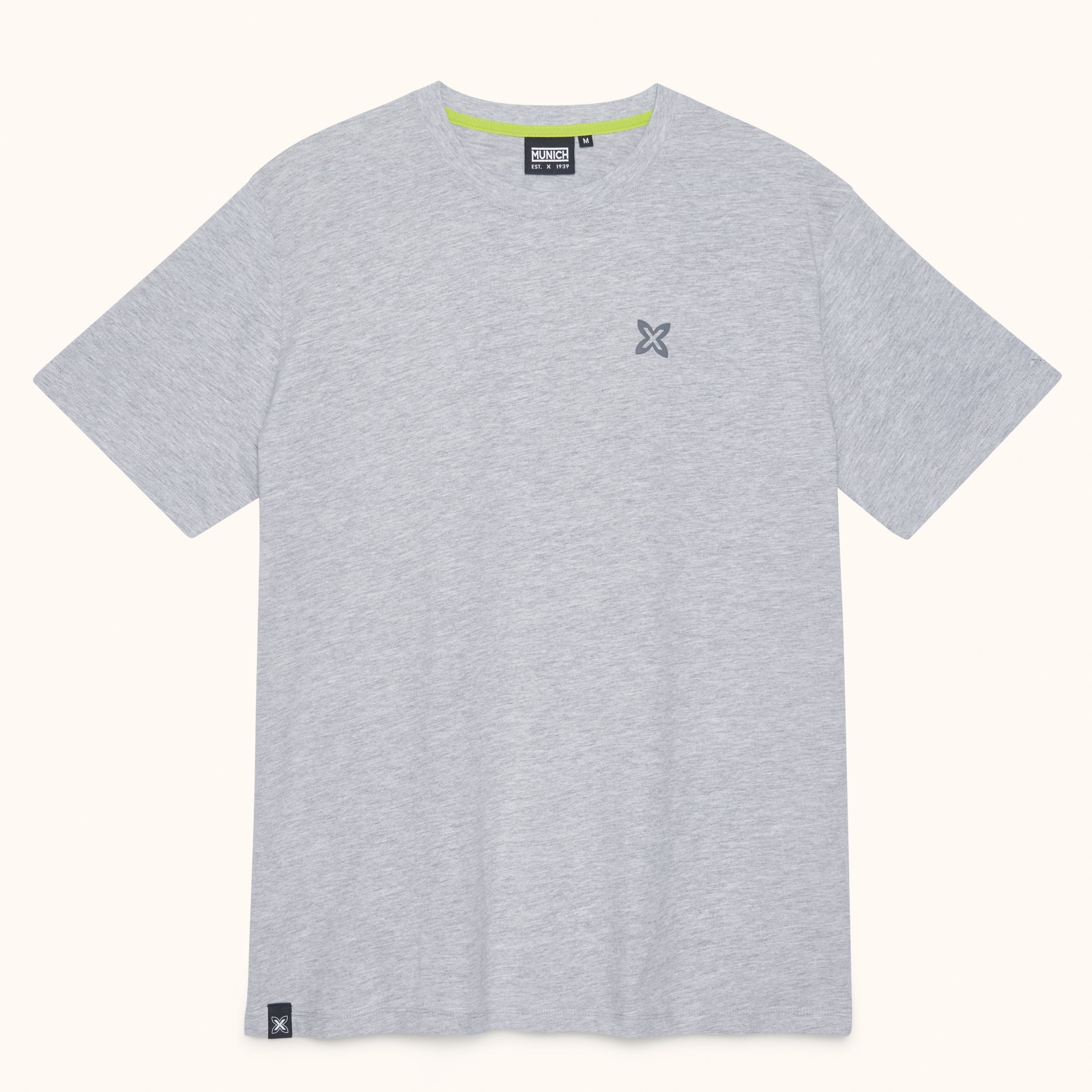 Munich Essentials 2507700 T-shirt Grey Melange