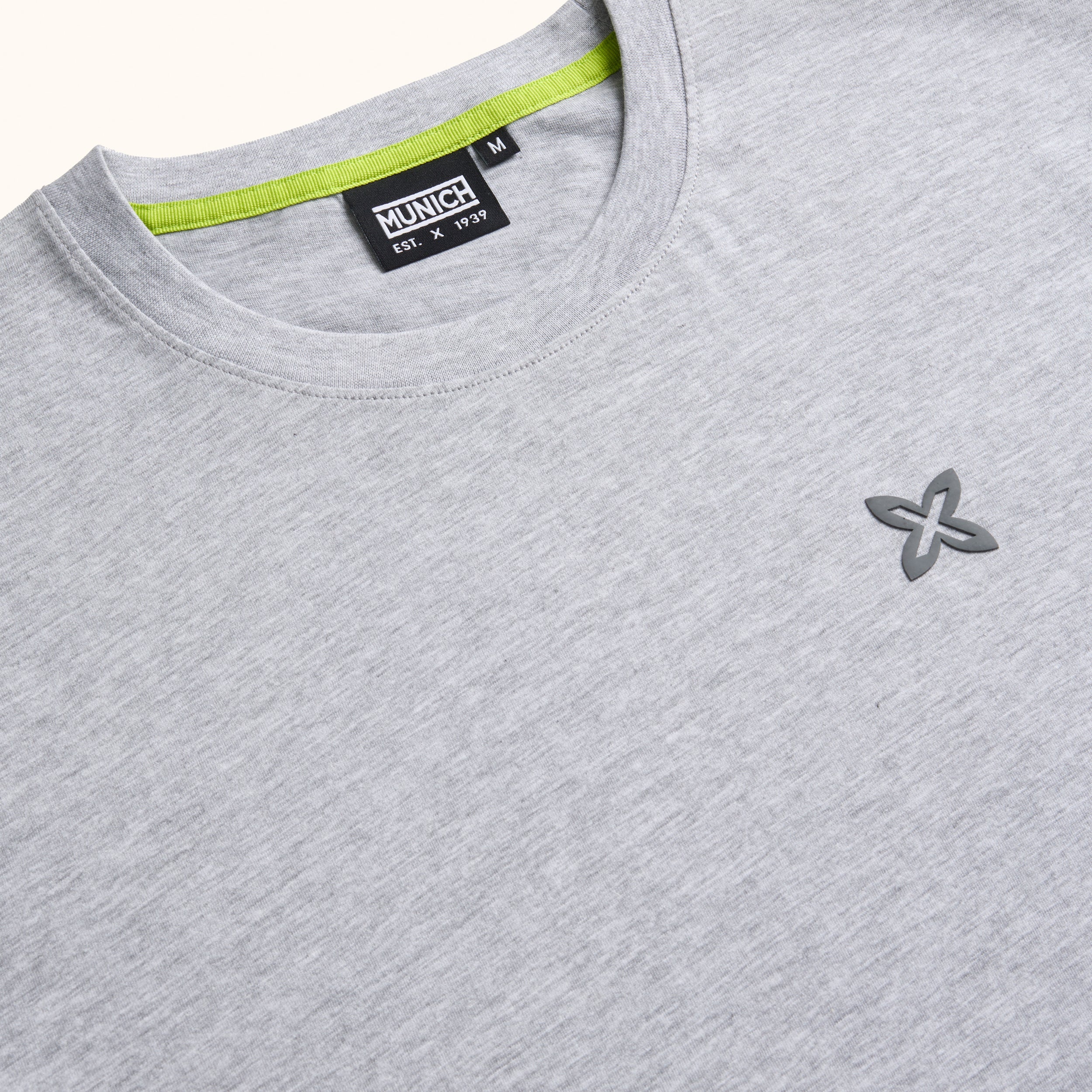 Munich Essentials 2507700 T-shirt Grey Melange