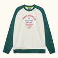 Munich Lifestyle 2507679 Ranglán Sweatshirt Troy Green