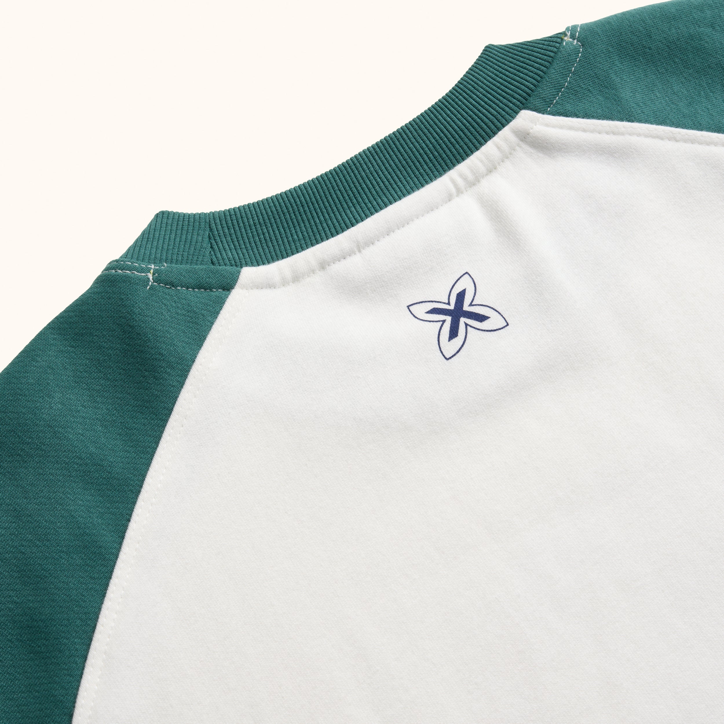 Munich Lifestyle 2507679 Ranglán Sweatshirt Troy Green