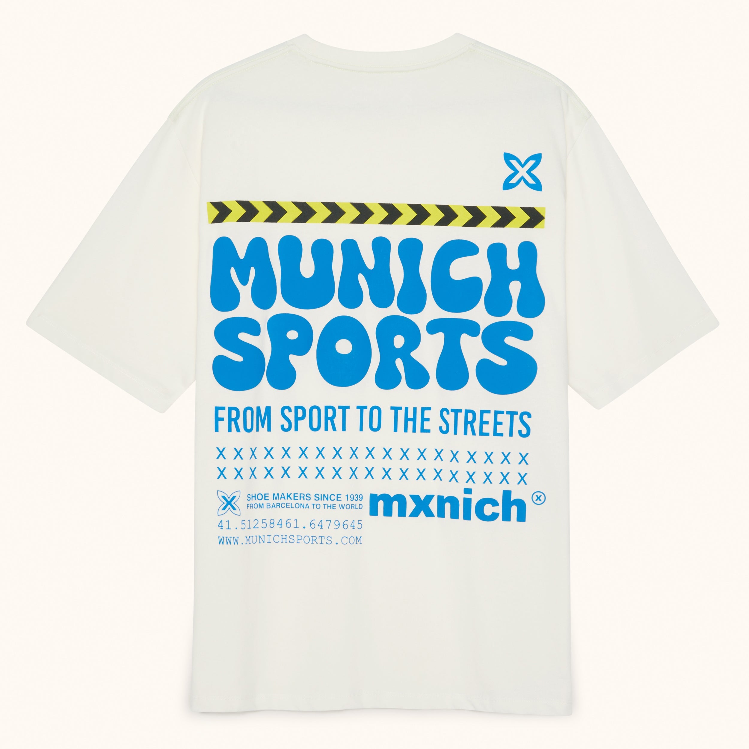Munich Streetwear 2507639 Oversize T-Shirt White