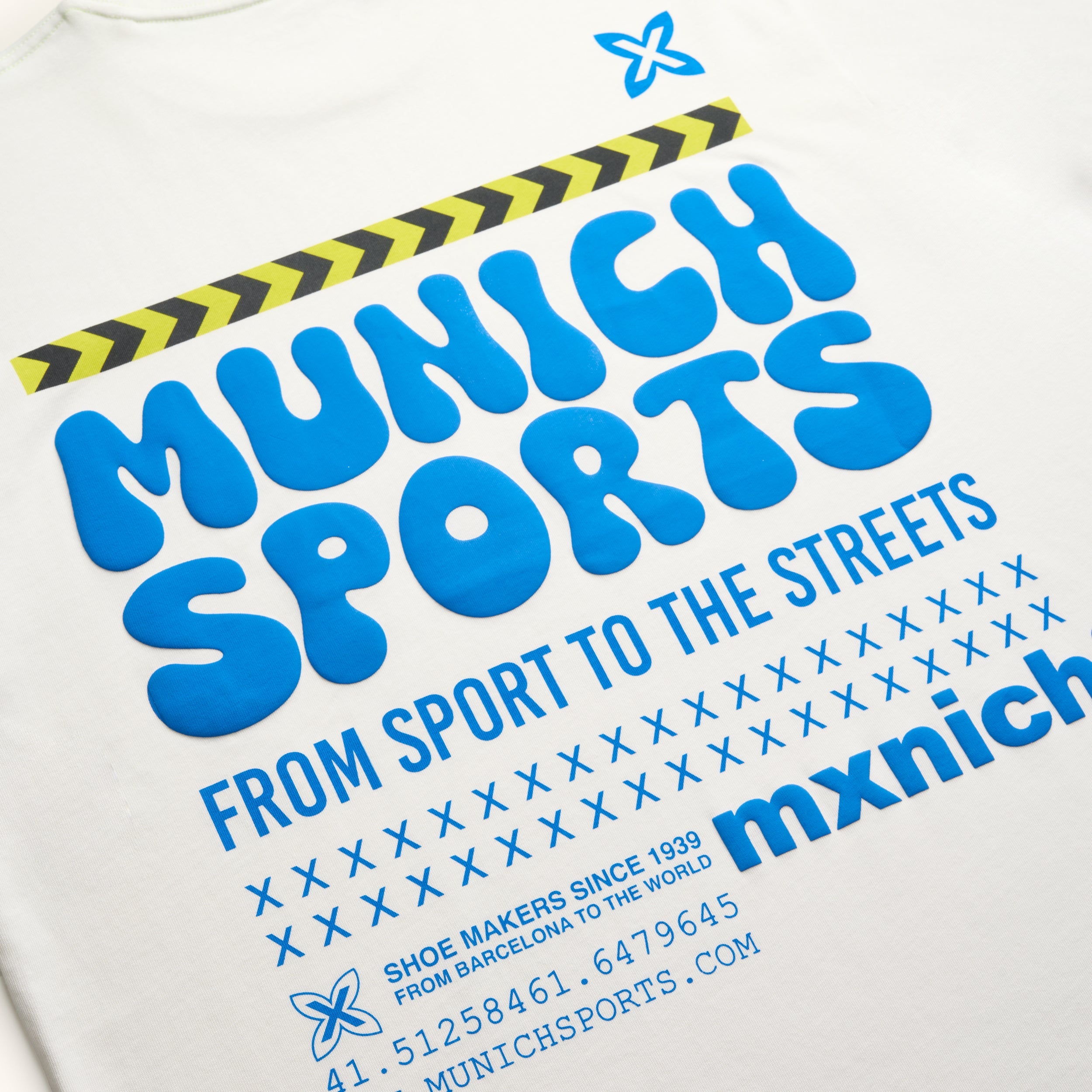Munich Streetwear 2507639 Oversize T-Shirt White