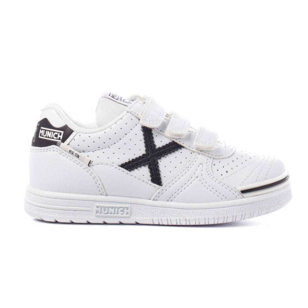 Munich G3 Kid Profit Velcro 1514007 Blanco