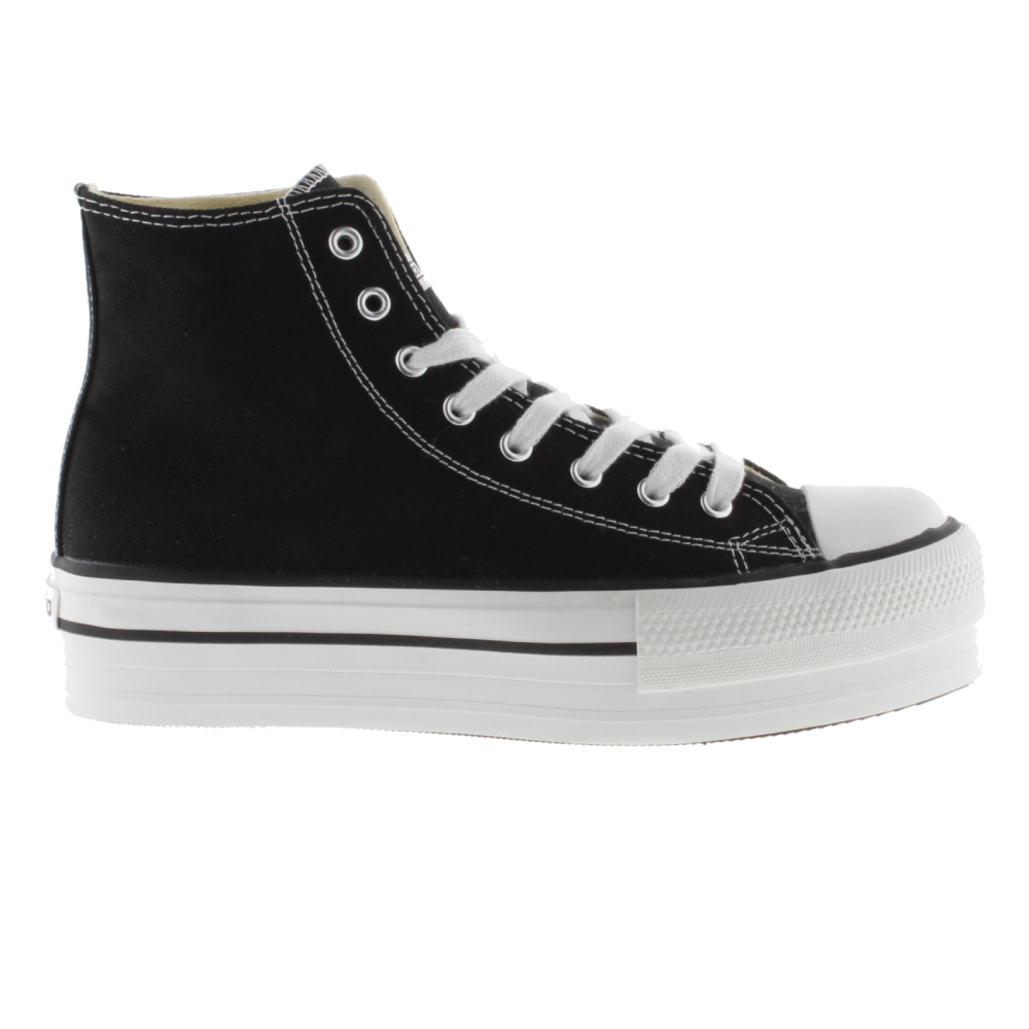 Victoria TRIBU DOBLE BOTIN LONA NEGRO
