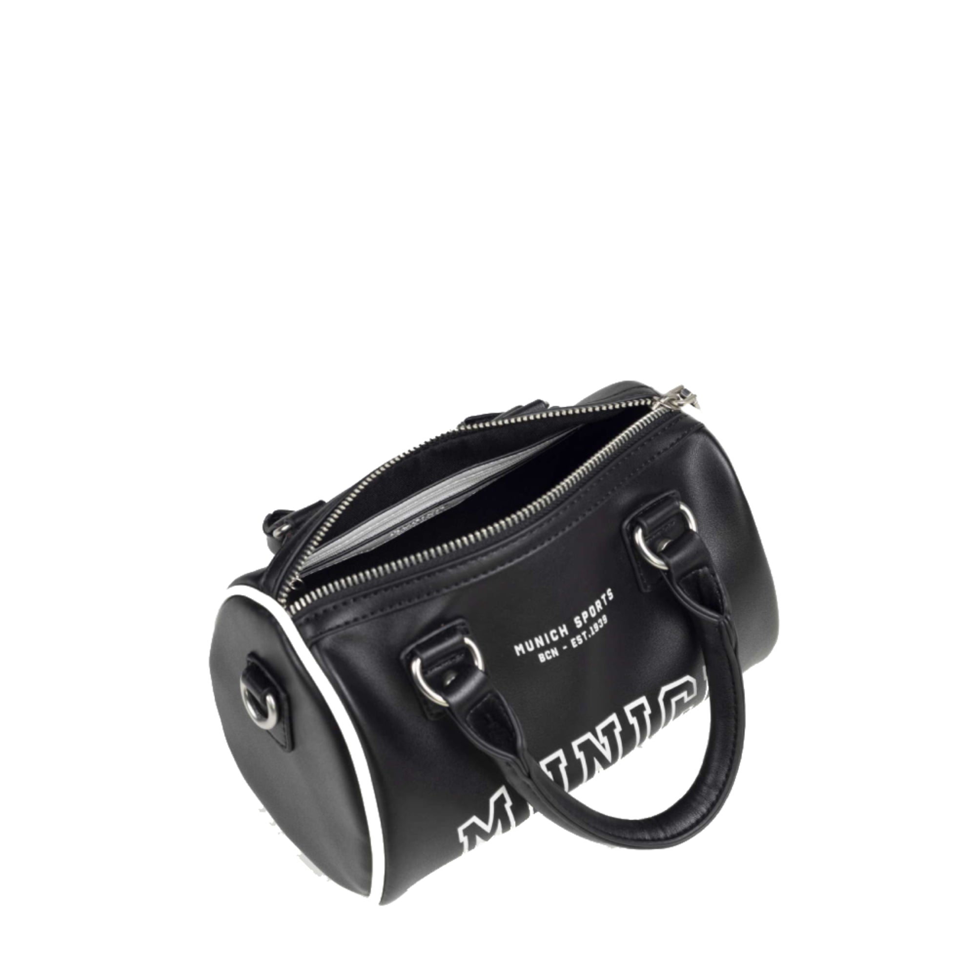 Munich 7113300 Court Crossbody Barrel Black