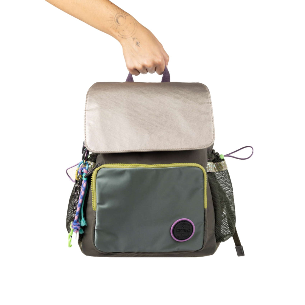 Munich 7113406 Deep Recycled Fw25 Backpack Khaki