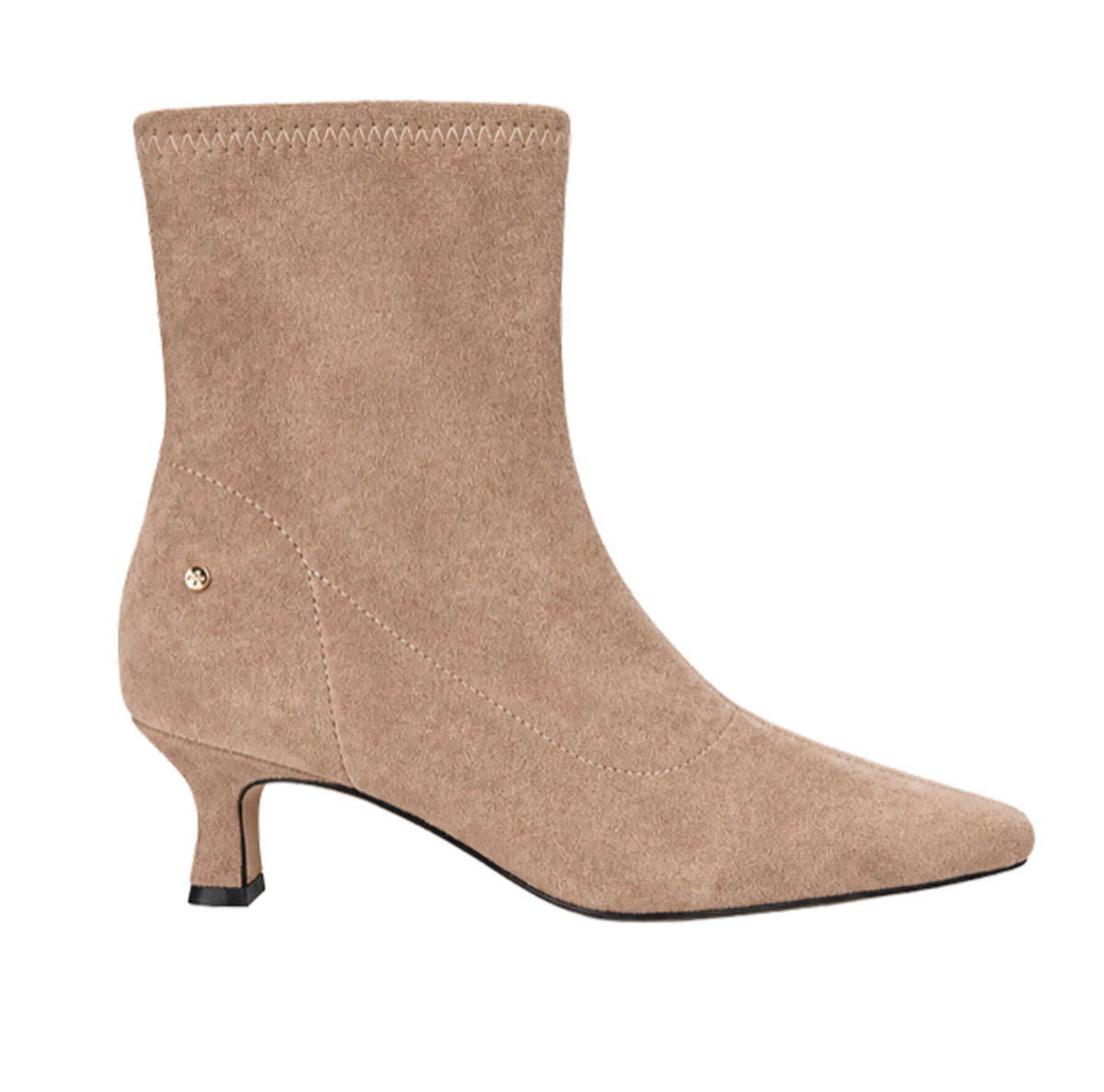 BOTÍN BEIGE DE MUJER CON TACÓN BAJO | 2740 ANTE Taupe