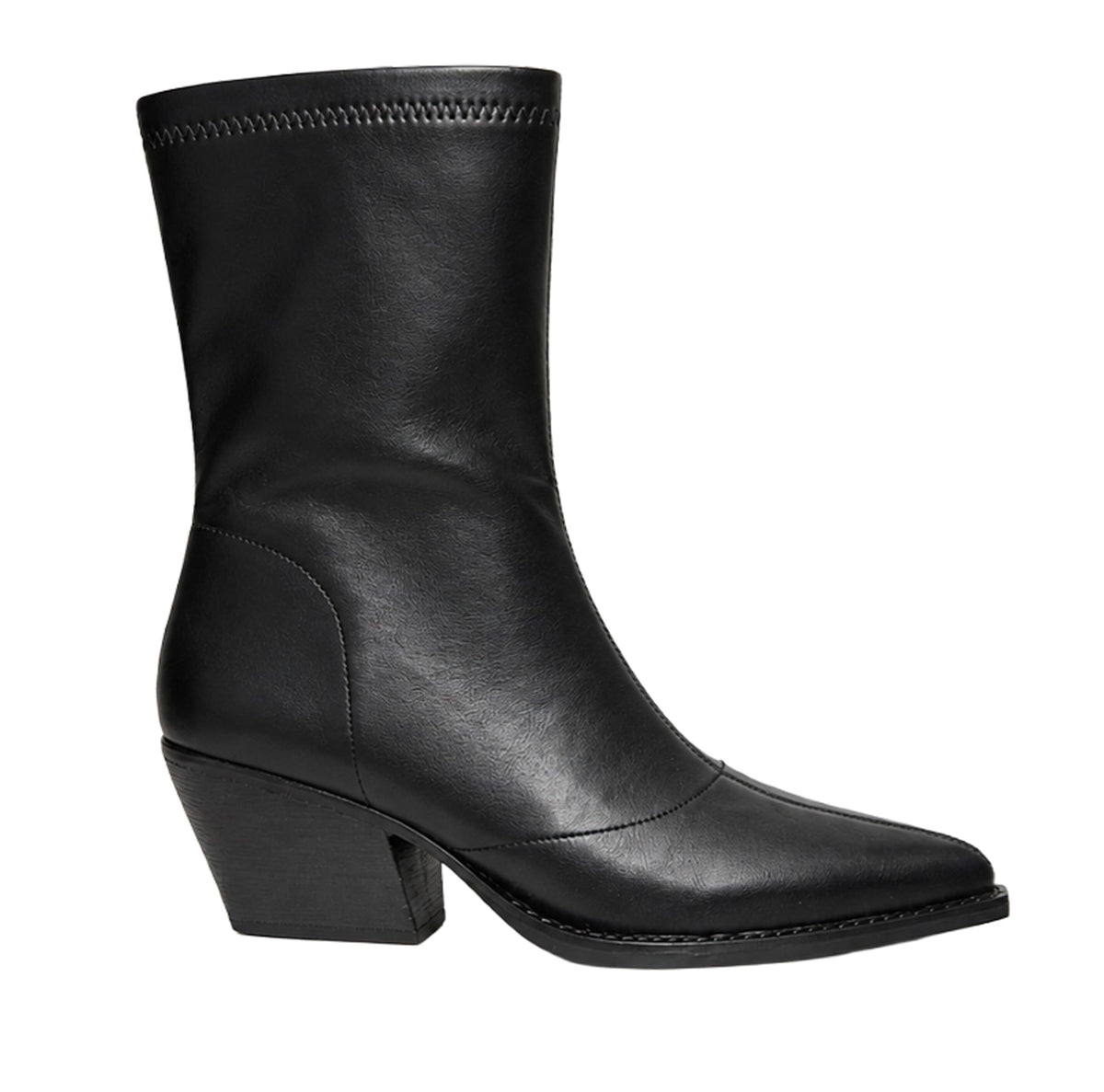 BOTÍN NEGRO DE MUJER CON TACÓN | 2727 PU Negro