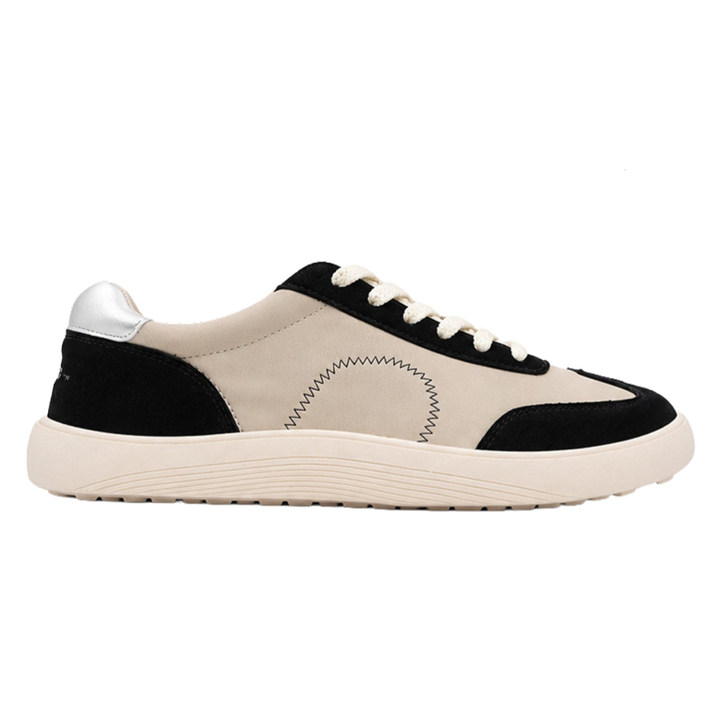 ZAPATILLA BAREFOOT BLANCA Y NEGRA DE MUJER ESTILO CASUAL | 2700 Taupe-Negro