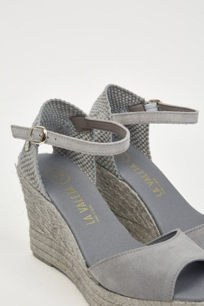 La Valeta Charlene Peep Toe Gris