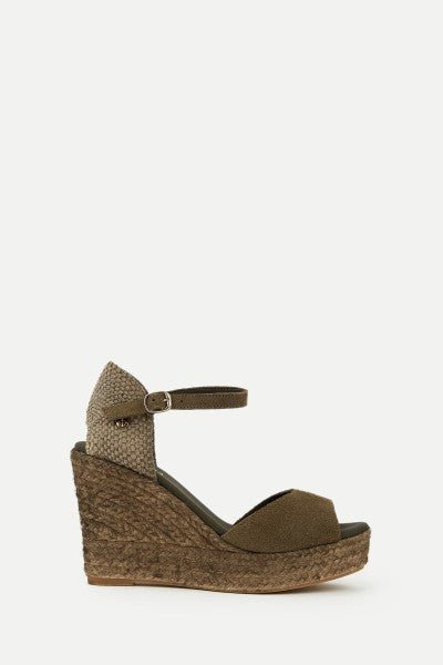 La Valeta Charlene Peep Toe Oliva