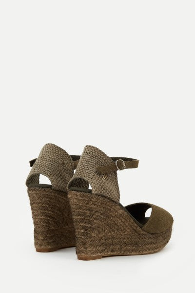 La Valeta Charlene Peep Toe Oliva