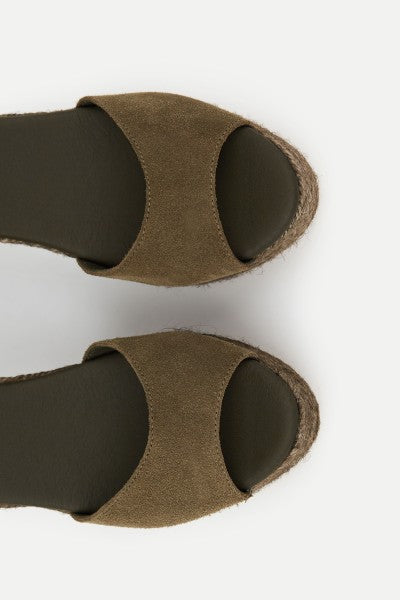 La Valeta Charlene Peep Toe Oliva