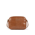 Munich 7113421 Block Croco Fw25 Crossbody Camera Brown