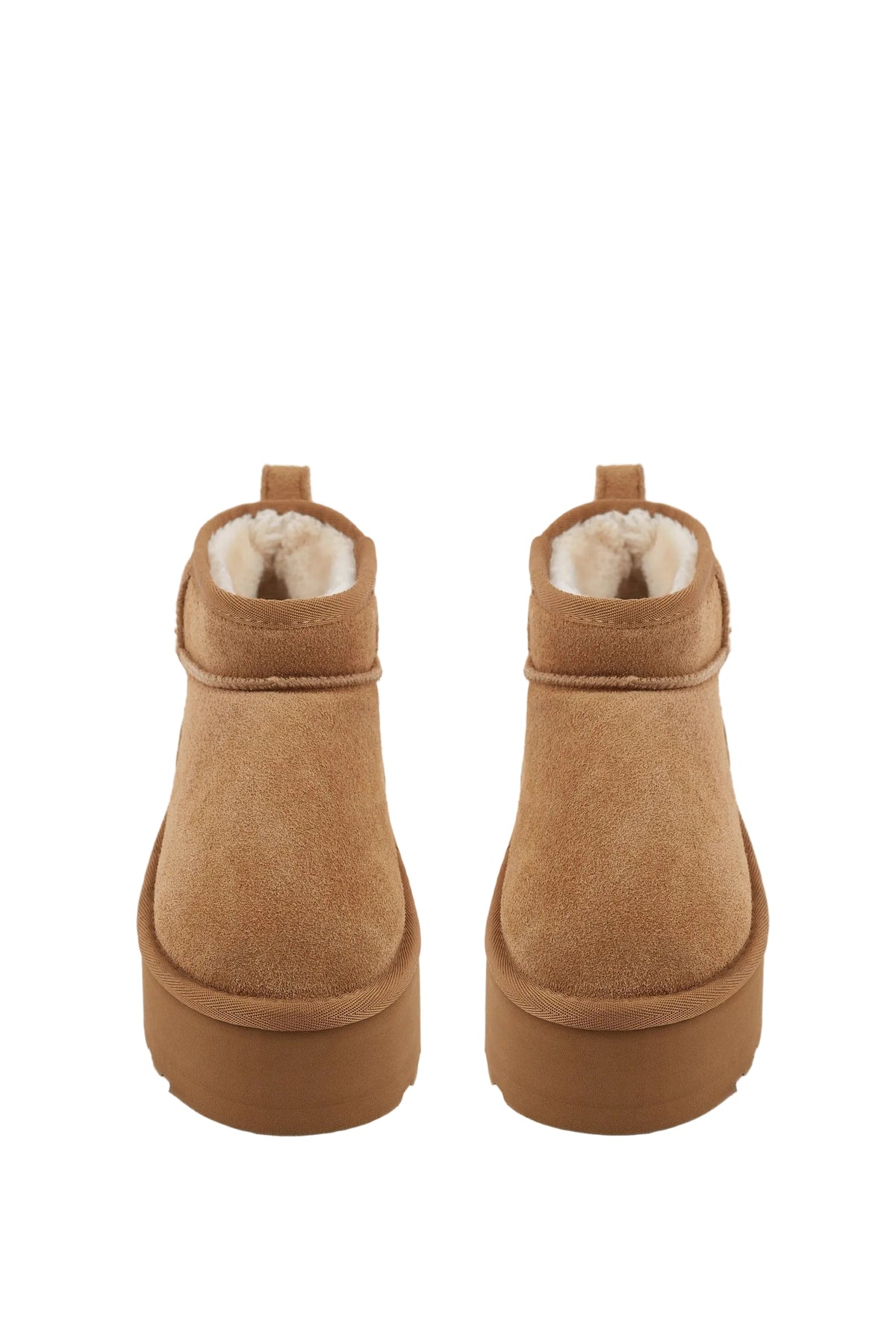 BOTÍN DE MUJER EN PIEL SERRAJE CON DOBLE SUELA | 1029 SERRAJE BEIGE