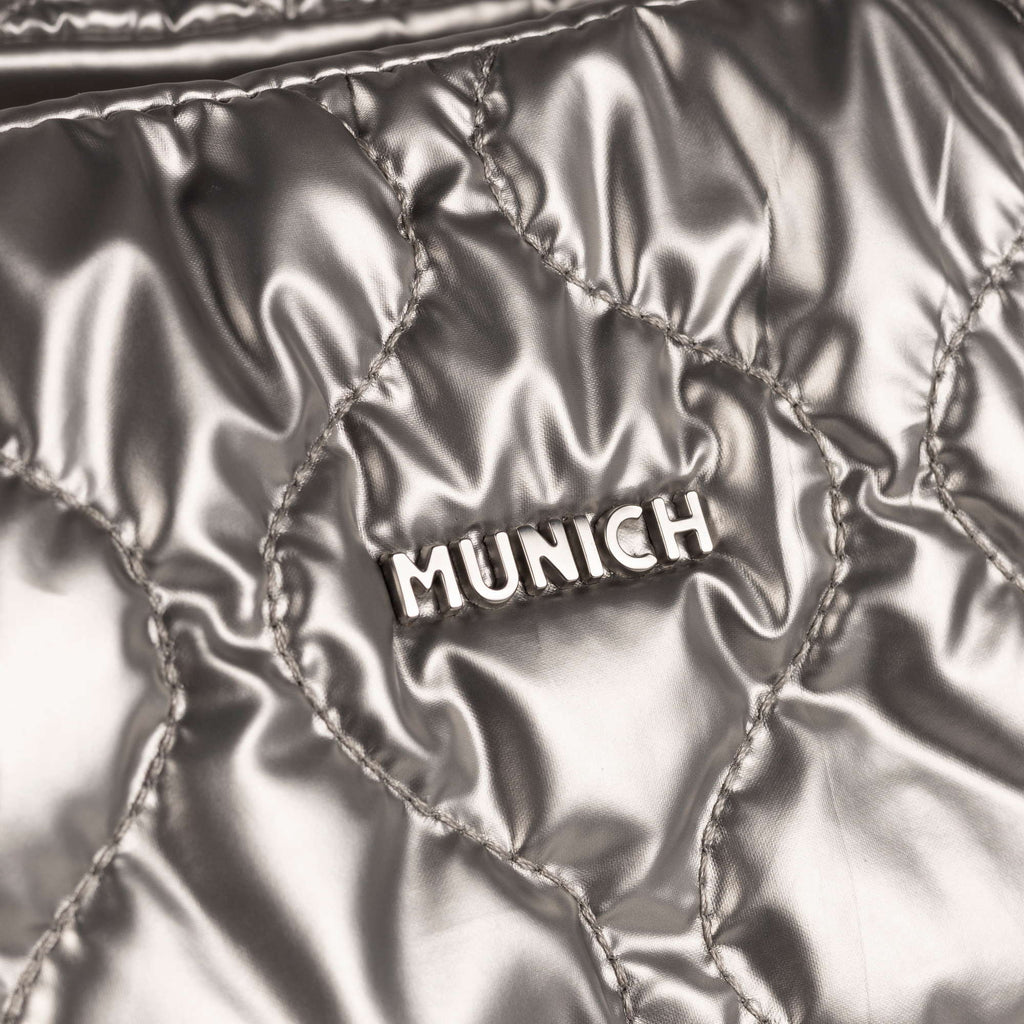 Munich 7113386 Cover Fw25 Shopper Silver