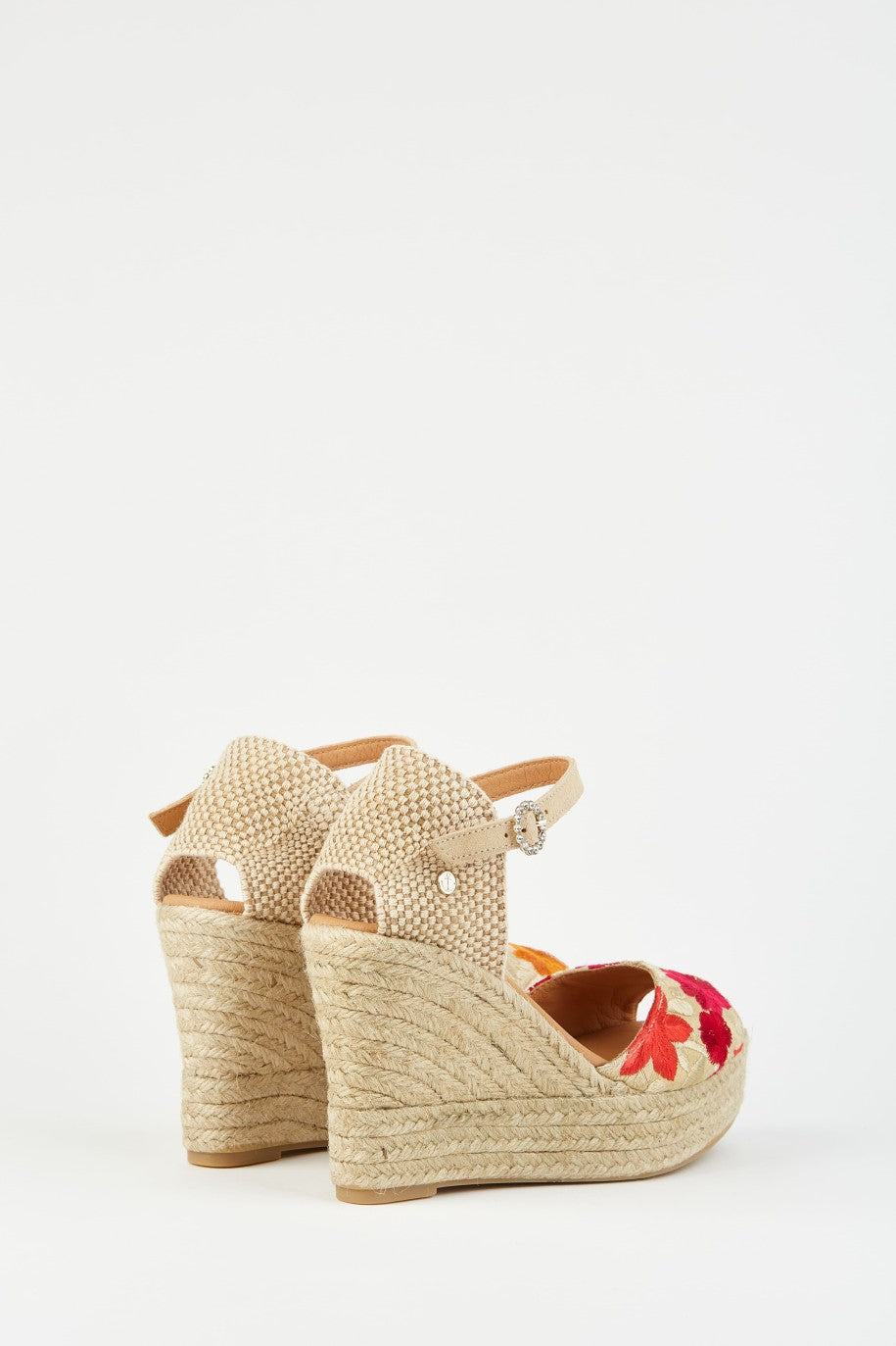La Valeta Camelia Peep Toe Beige