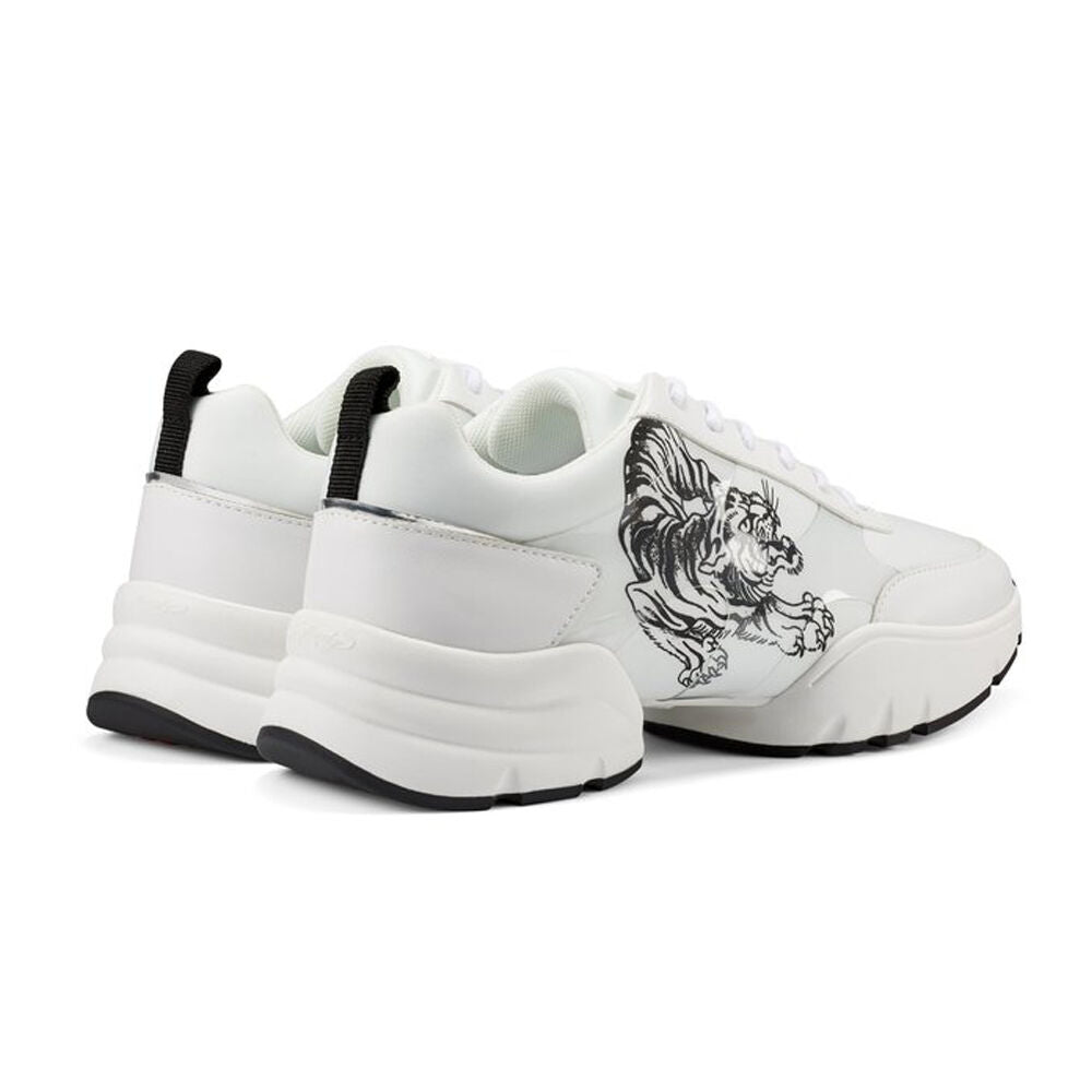 Ed Hardy Caged Runner Tiger White-Black