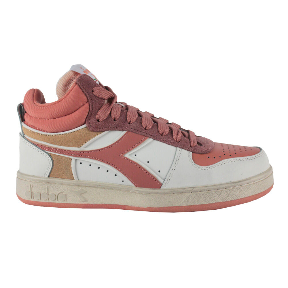 Diadora Magic Basket Demi Icona Wn 501.178548 01 C9865 Coral Haze/Beach Sand/Blc