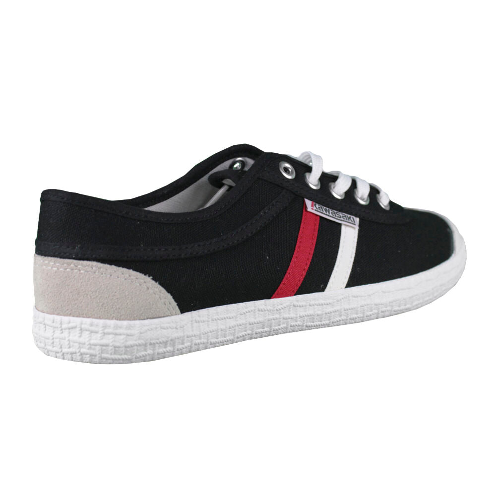 Chaussures rétro Kawasaki en toile K192496 1001 Noir