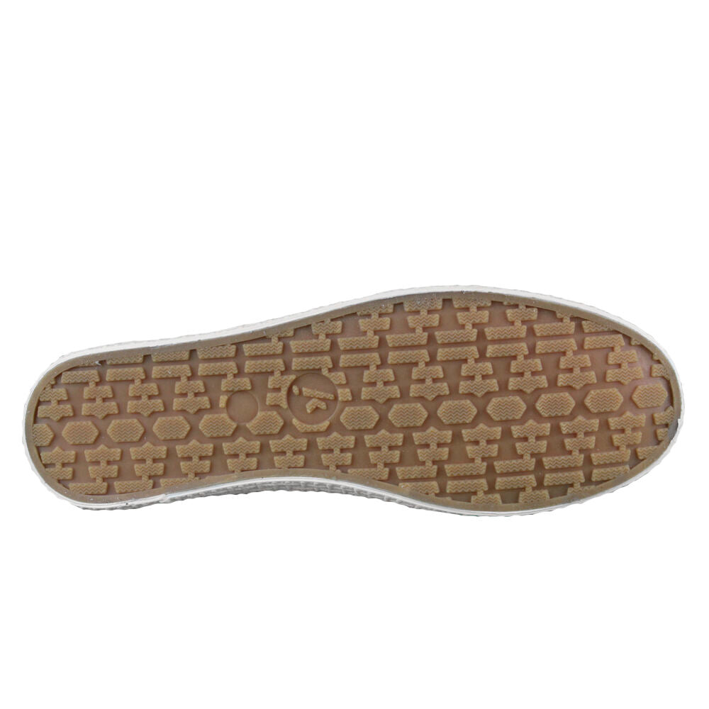 Chaussures rétro Kawasaki en toile K192496 5045, marron chocolat