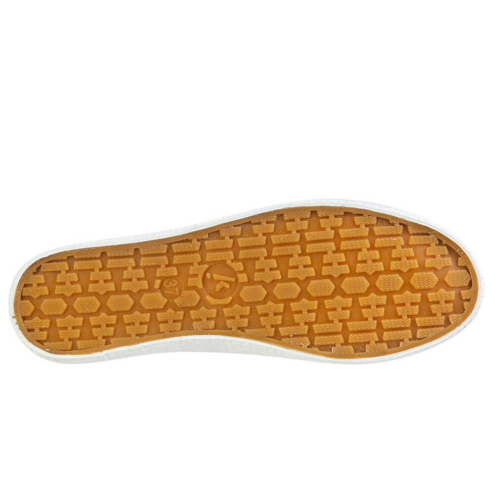 Chaussures en toile pailletée Kawasaki K194522 8890 Or