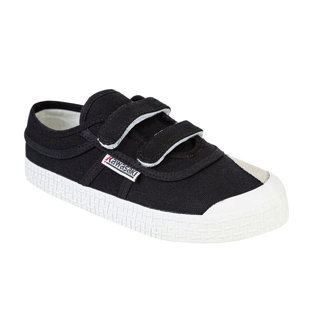 Chaussures Kawasaki Original pour enfant avec velcro K202432 1001 Noir