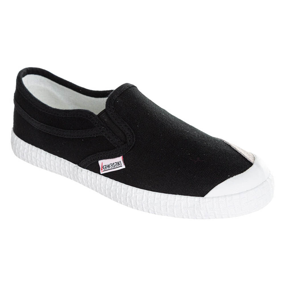 Chaussures Kawasaki Slip On en toile K212437 1001 Noir