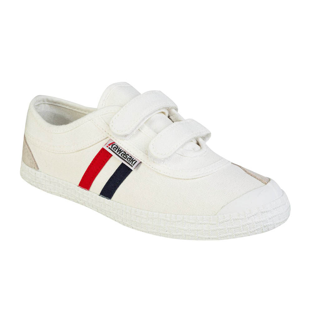 Kawasaki Retro Shoe W/velcro K204505 1002 White