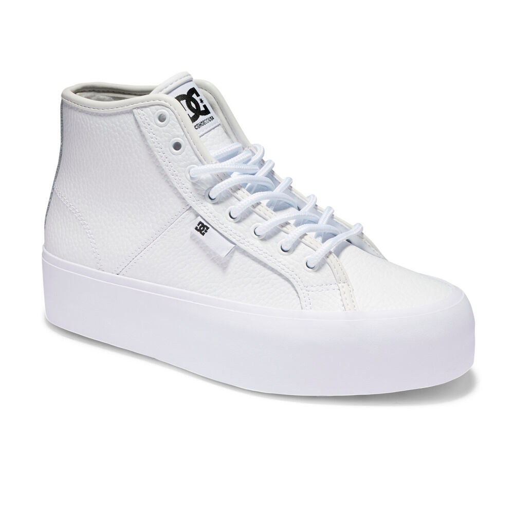 DC Shoes Manual Hi Wnt Adjs300286 White/White (Ww0)