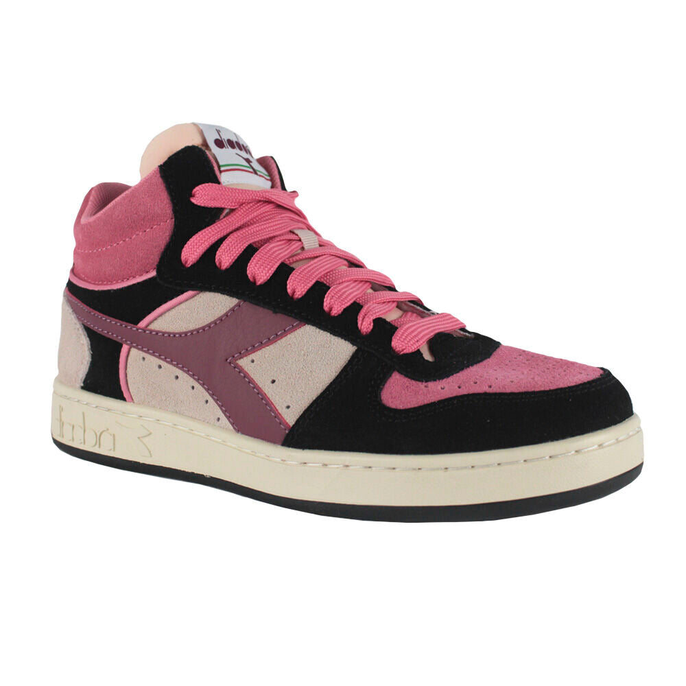 Diadora Magic Basket Demi Suede Wn 501.179012 01 D0111 Silver Peony/Black/Tea Ro