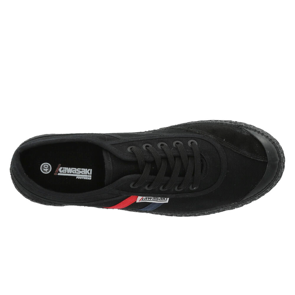 Chaussures Kawasaki Retro 3.0 en toile K232428 1001S Noir uni