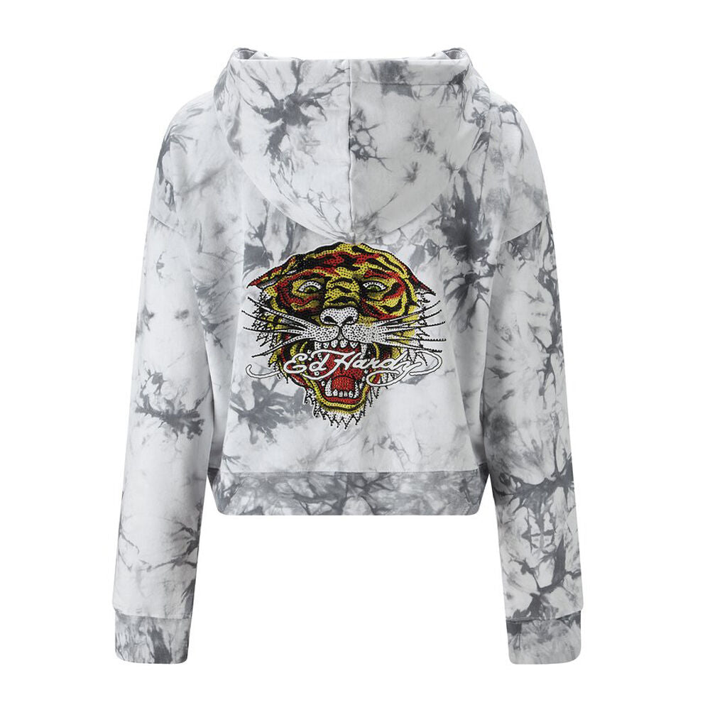 Ed Hardy Los Tigre Grop Hoody Grey