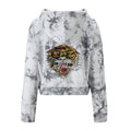 Ed Hardy Los Tigre Grop Hoody Grey