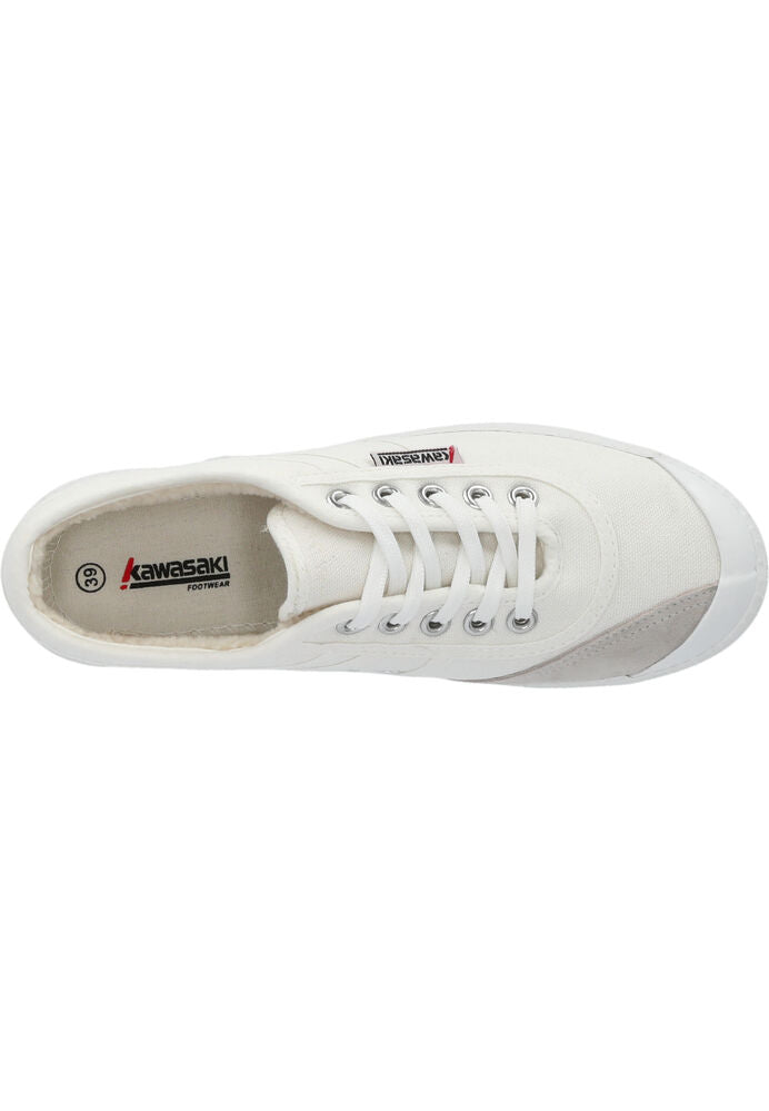 Kawasaki Original Teddy Canvas Shoe K204501 1002 White
