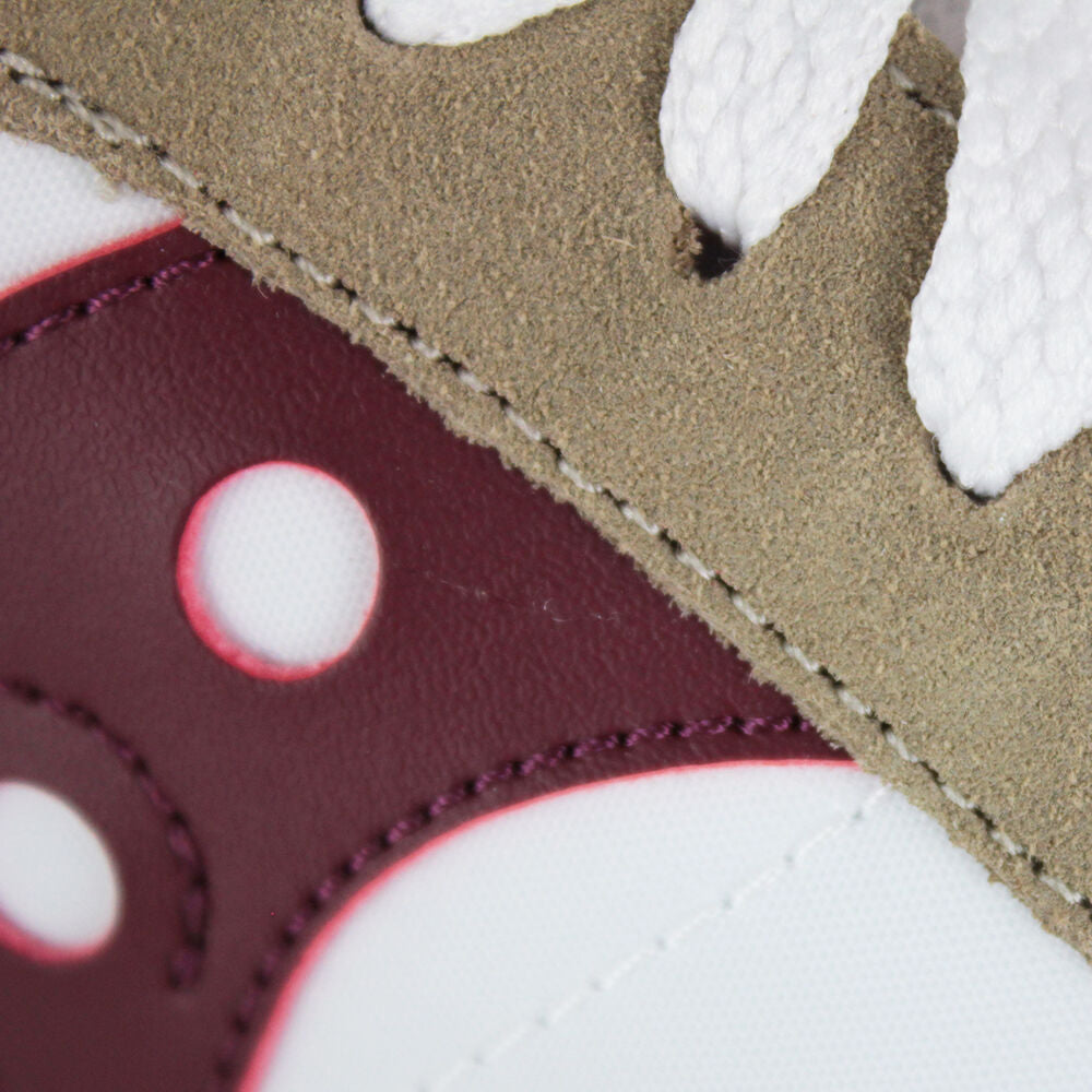 Saucony Jazz Original Vintage S70368-117 Tan/White/Wine