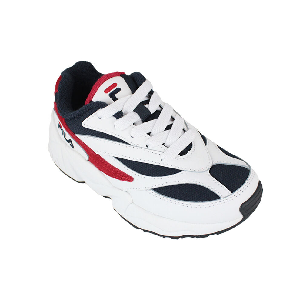 Fila V94M Jr White/Navy/Red Blanco