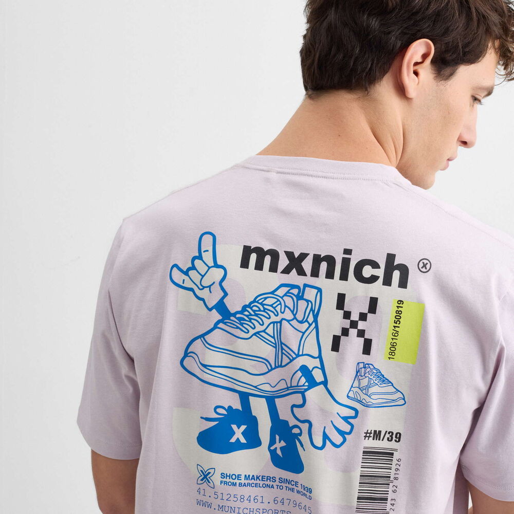 Munich Oversize T-Shirt Pixel Streetwear 2507461 Violeta