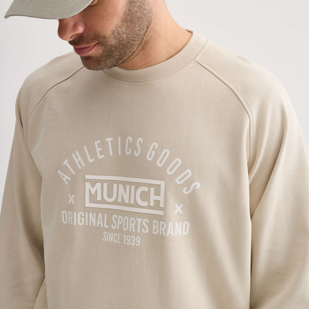 Munich Sweatshirt Crew Lifestyle 2507451 Beige