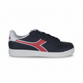 Diadora Game P Gs 101.173323 01 C8594 Black iris/Poppy red/White